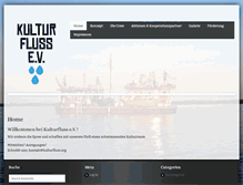 Tablet Screenshot of kulturfluss.org